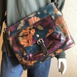 Patricia Nash Leather crossbody bag